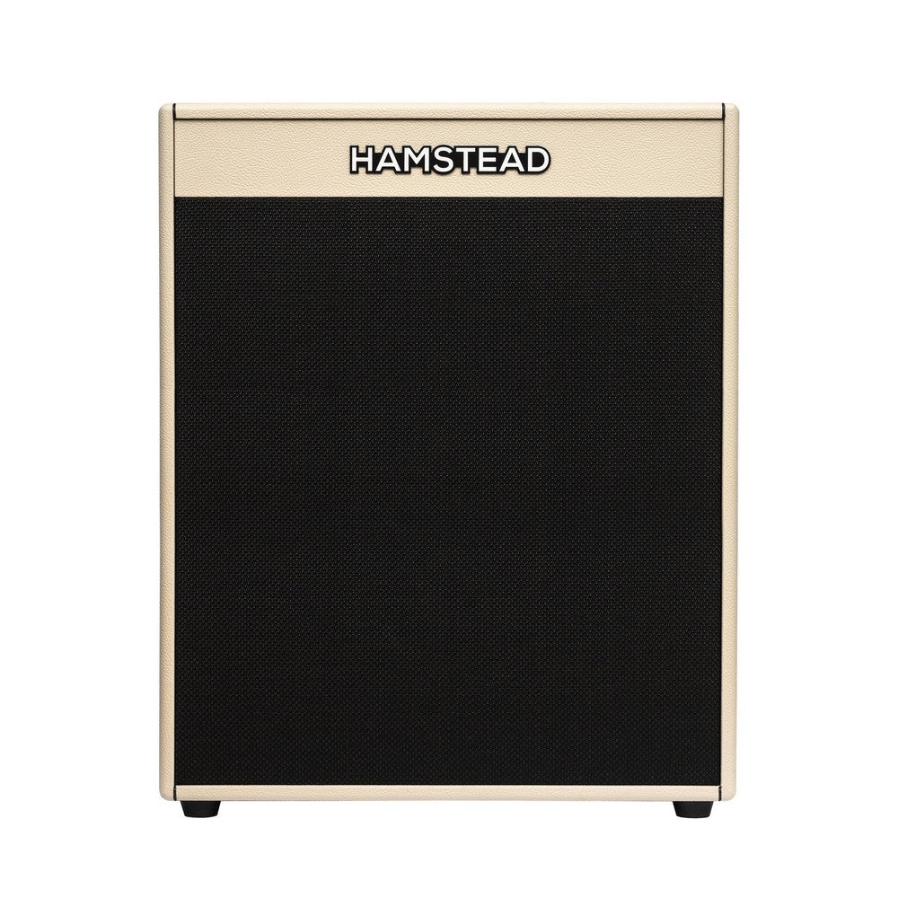 Hamstead Soundworks 2x12 Guitar Vertical Cabinet, Cream