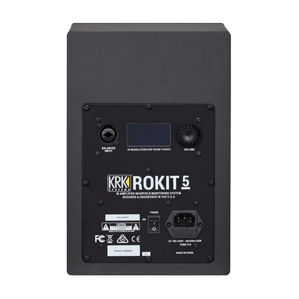 KRK RP5 G4 ROKIT 5 Professional Bi-Amp 5" Powered Studio Monitor