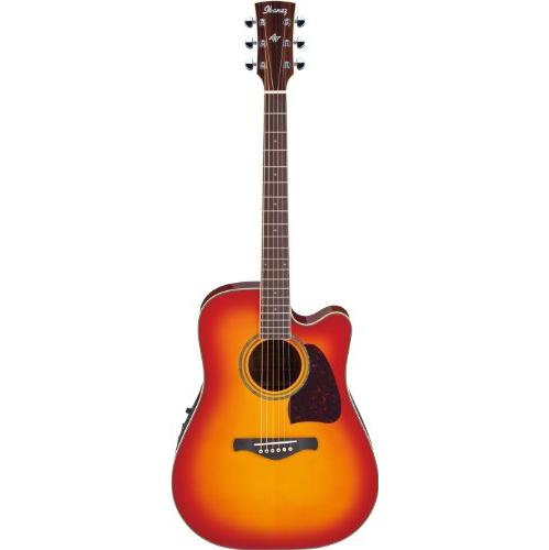 Ibanez AW300ECECS Artwood Traditional Acoustic/Elec Guitar in Cherry Sunburst