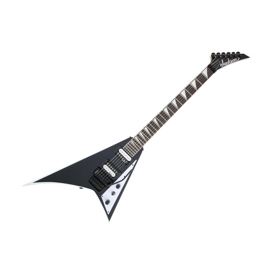 Jackson JS32 JS Series Rhoads Electric Guitar, Black w/White Bevels