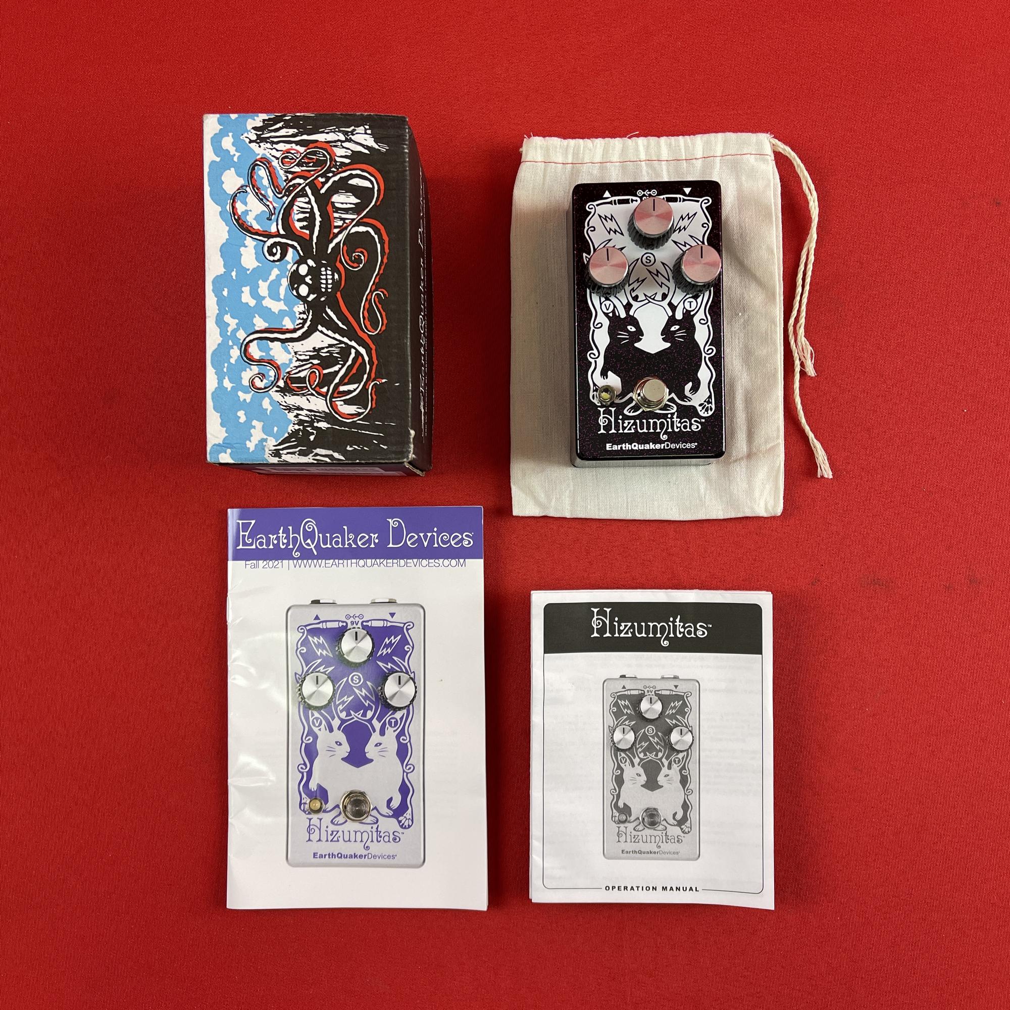 [USED] Earthquaker Devices Hizumitas Fuzz, Purple Sparkle (Gear Hero Exclusive)