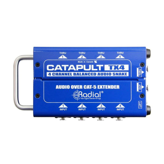 Radial TX4 Catapult 4-Channel Cat 5 Audio Snake, Transmitter