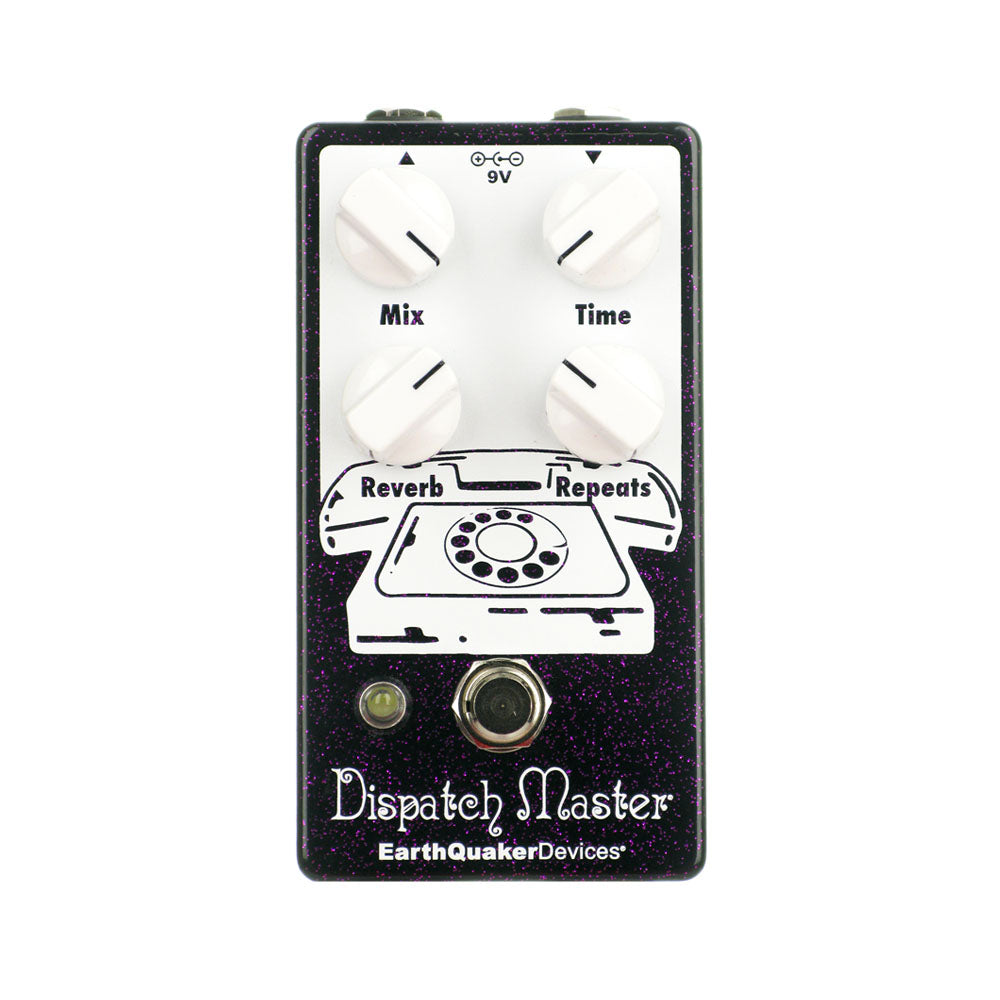EarthQuaker Devices Dispatch Master V3 Delay and Reverb, Purple Sparkle  (Gear Hero Exclusive)