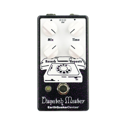 EarthQuaker Devices Dispatch Master V3 Delay and Reverb, Purple Sparkle (Gear Hero Exclusive)