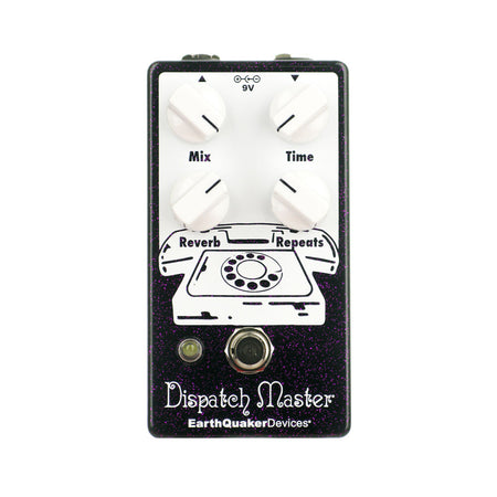 EarthQuaker Devices Dispatch Master V3 Delay and Reverb, Purple Sparkle  (Gear Hero Exclusive)
