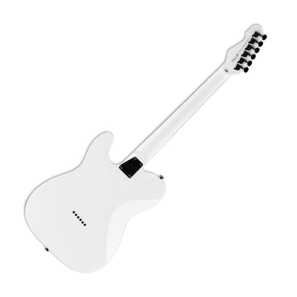 ESP LTE200RSW Solid-Body Electric Guitar, Snow White