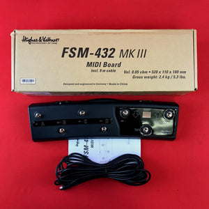 [USED] Hughes & Kettner FSM432 MKIII MIDI Footswtich for Tube Meister Amps