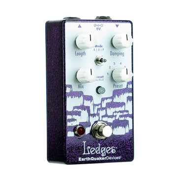 Earthquaker Devices Ledges Reverb, Purple Sparkle (Gear Hero Exclusive)