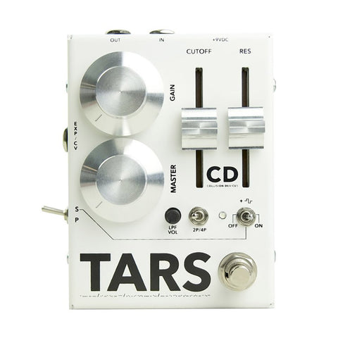 Collision Devices TARS Fuzz Filter, Silver/White