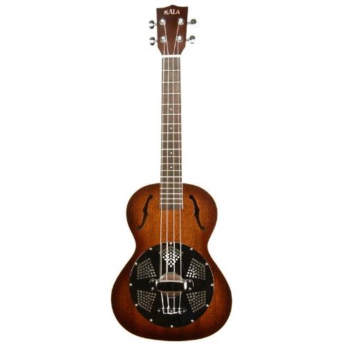 Kala Tenor Resonator Ukulele + Chrome Cover - Mahogany Burst