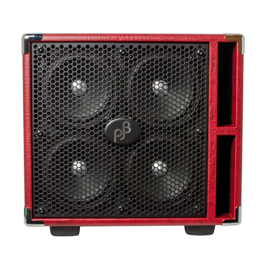 Phil Jones Bass Compact 4 400W 4x5 Bass Speaker Cabinet Red