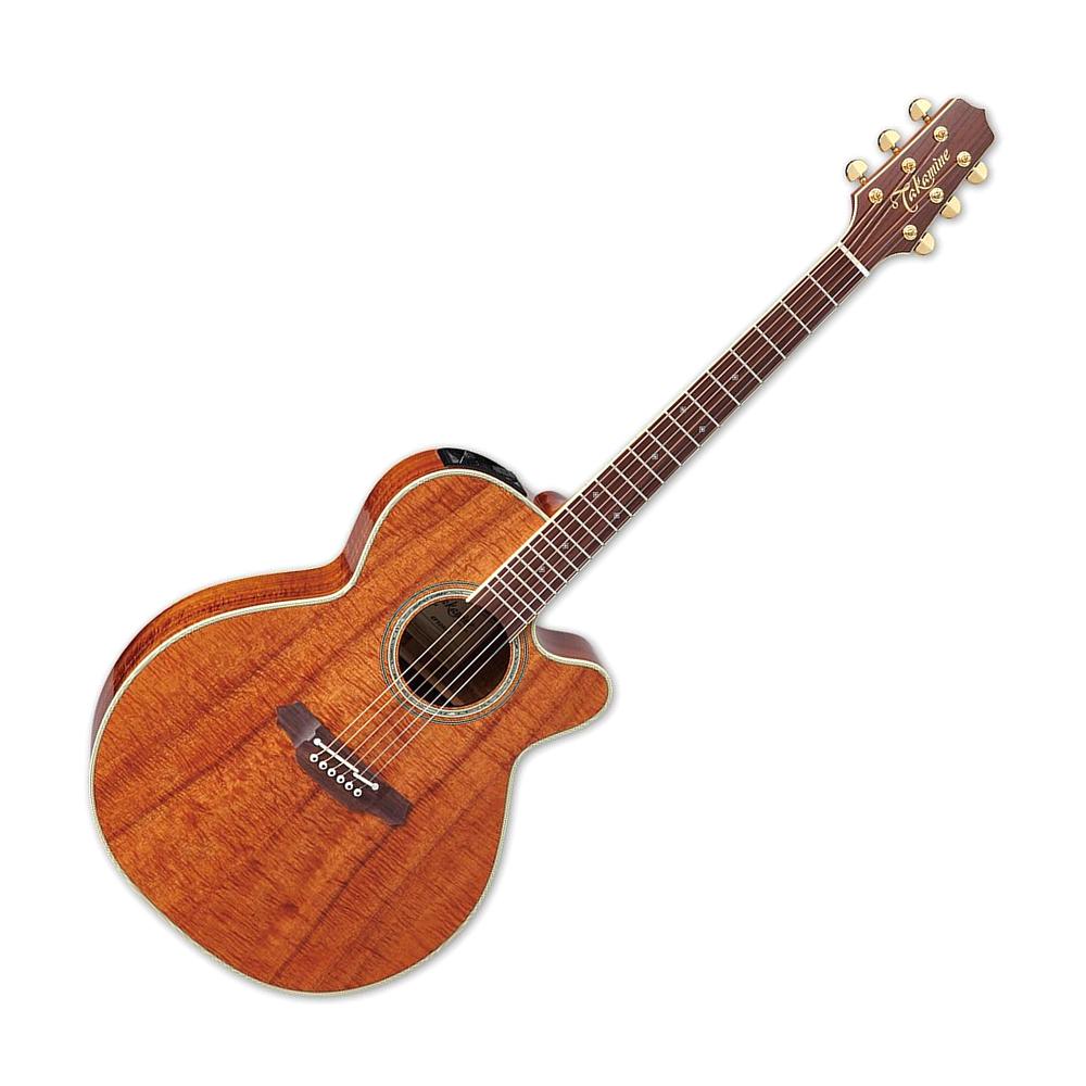 Takamine EF508KC NEX All Koa Acoustic/ Electric Guitar, Natural w/Case