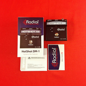 [USED] Radial HotShot DM1 Microphone Signal Muting Footswitch (See Description)