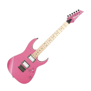 Ibanez RG421MSPPSP RG Series Solid Body Electric Guitar, Pink Sparkle