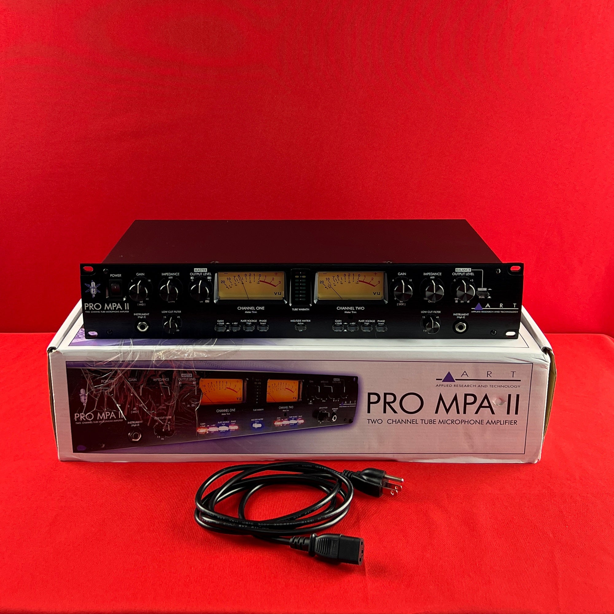 [USED] ART Pro MPAII Two Channel Mic Preamp (See Description)