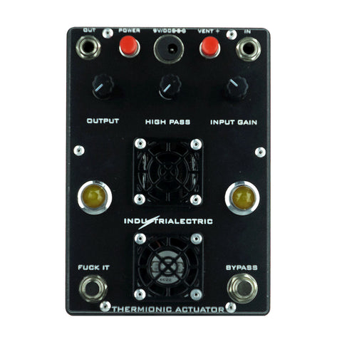 Industrialectric Thermionic Actuator Overdrive Distortion, Black