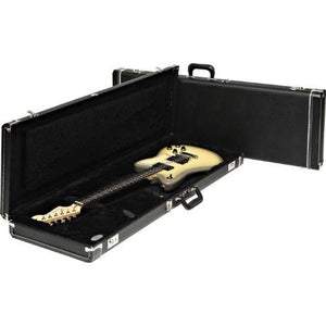 Fender 099-6101-306 Standard Black Case for Strat/Tele Right and Left Hand Guitars