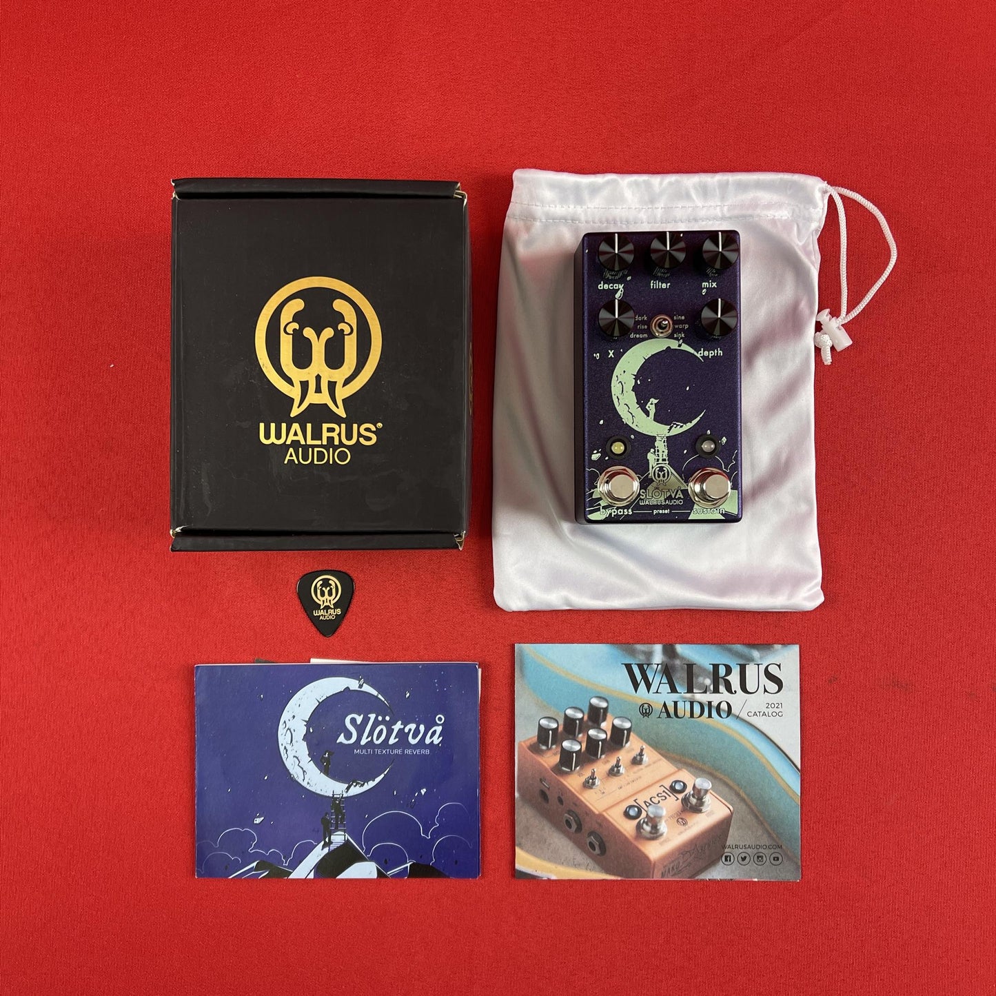 [USED] Walrus Audio Slotva Multi Texture Reverb, Purple/Seafoam (Gear Hero Exclusive)