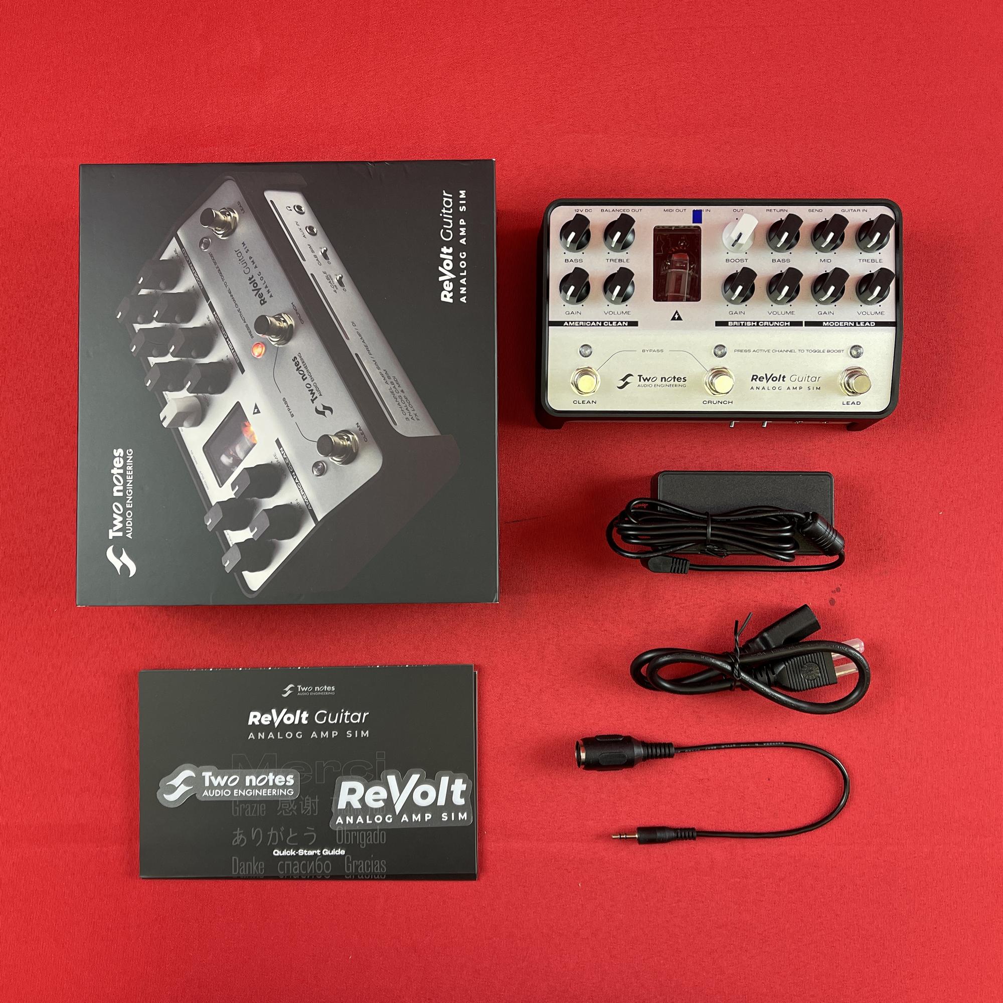 [USED] Two Notes ReVolt Guitar Analog 3 Channel Preamp guitar pedals