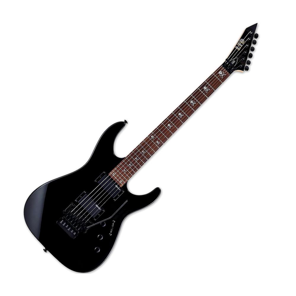 ESP LTD KH-202 Kirk Hammett Signature Series Electric Guitar, Black