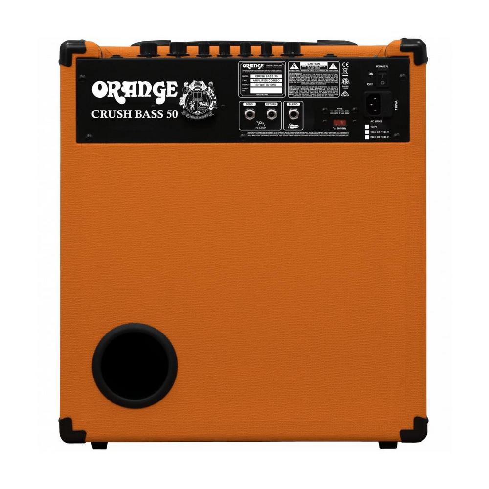 Orange Crush Bass 50 watt Bass Guitar Amp Combo, Orange