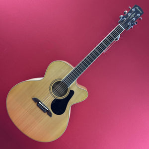 [USED] Alvarez AJ80CE Artist Series Jumbo Acoustic Electric Guitar, Natural Gloss (See Description)