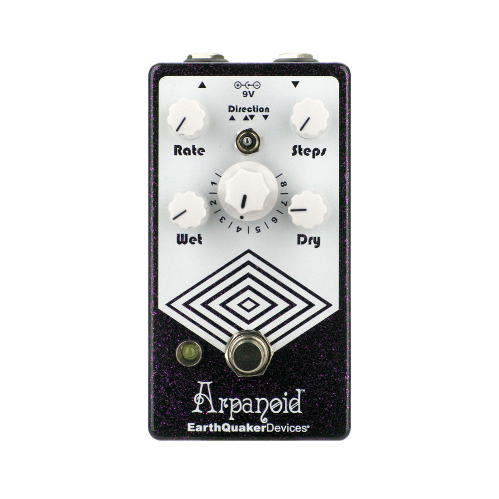 Earthquaker Devices Arpanoid V2 Polyphonic Pitch Arpeggiator, Purple Sparkle (Gear Hero Exclusive)