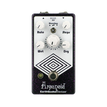 arpanoid pedal Earthquaker Devices Arpanoid V2 Polyphonic Pitch Arpeggiator, Purple Sparkle (Gear Hero Exclusive)