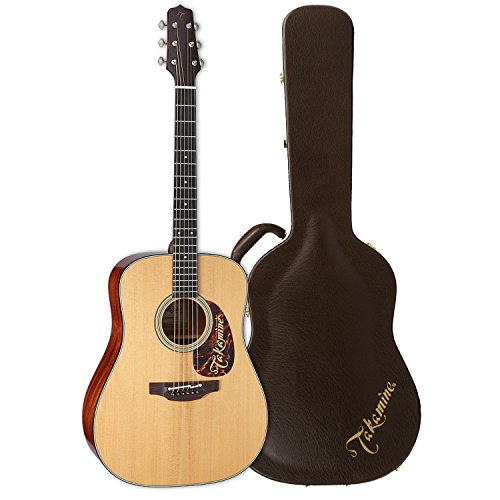 Takamine EF340S TT Thermal Top Acoustic/ Electric Guitar with Hard Case