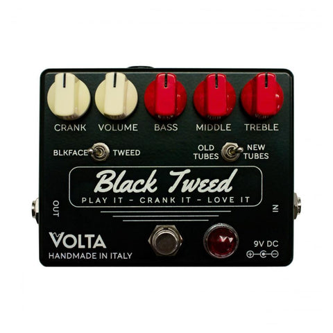 Volta Custom Electronics Black Tweed Overdrive